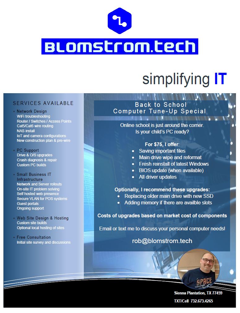 Original Flyer (Jan '21)